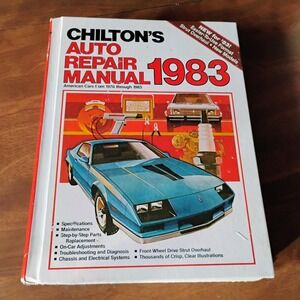 Chiltons Auto Workshop Repair Manual American Cars 1976-1983 Strut Overhaul